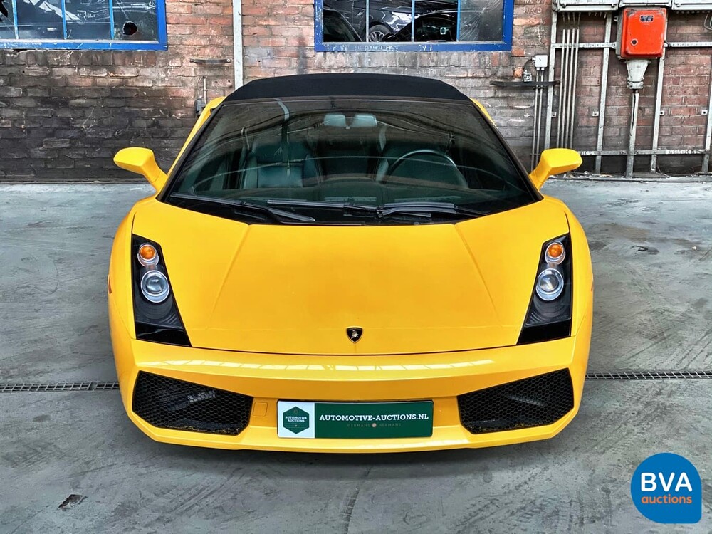 Lamborghini Gallardo Spyder 5.0 V10 519pk 2008 LIFT-System, NZ-552-P
