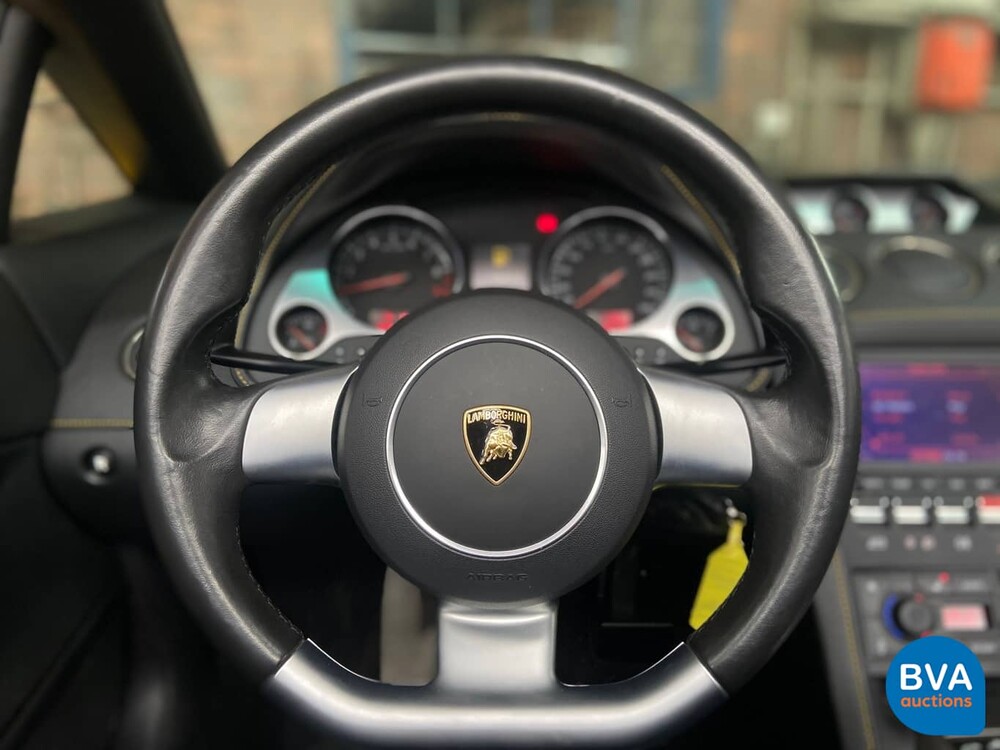 Lamborghini Gallardo Spyder 5.0 V10 519pk 2008 LIFT-System, NZ-552-P