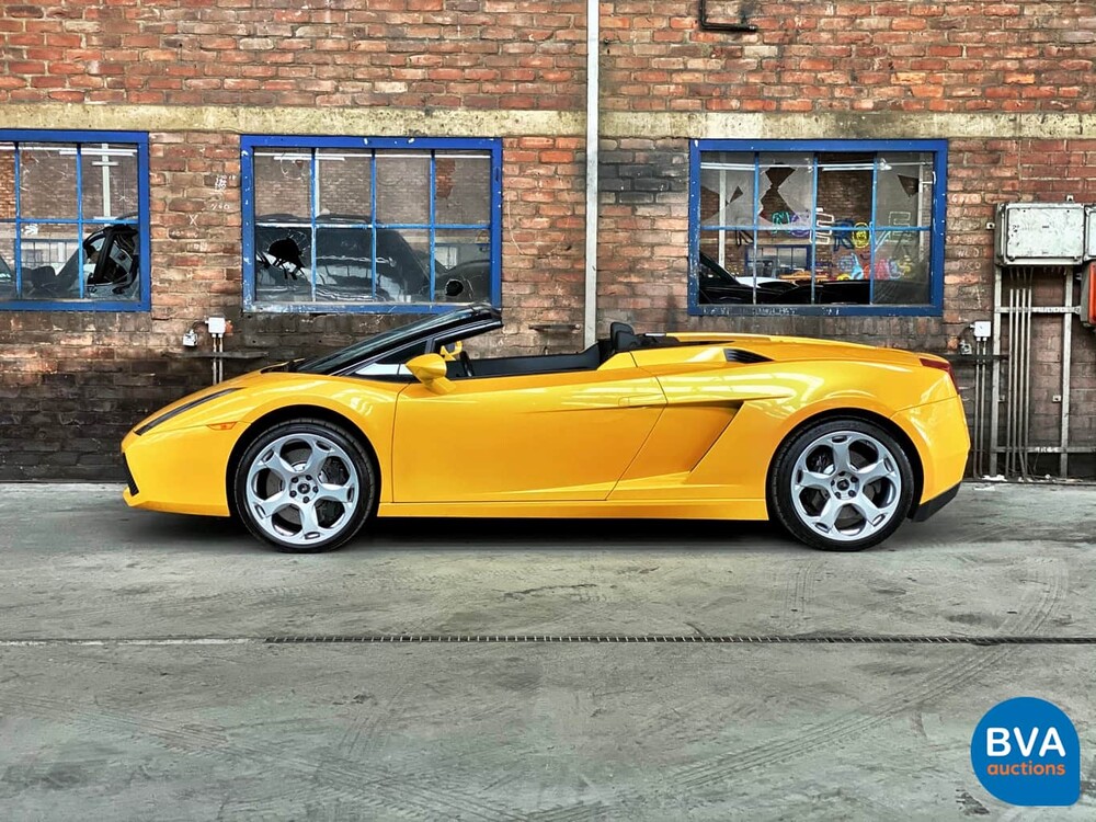 Lamborghini Gallardo Spyder 5.0 V10 519pk 2008 LIFT-System, NZ-552-P