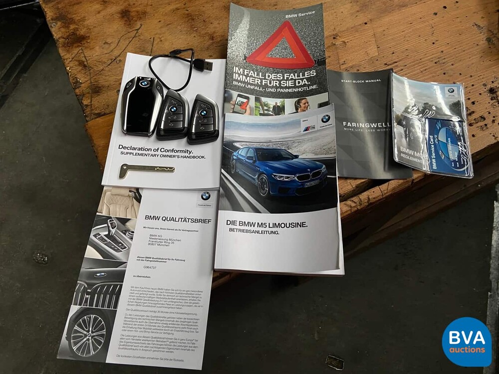 BMW M5 4.4 V8 BiTurbo F90 600hp 5-Series 2017, XZ-480-R.