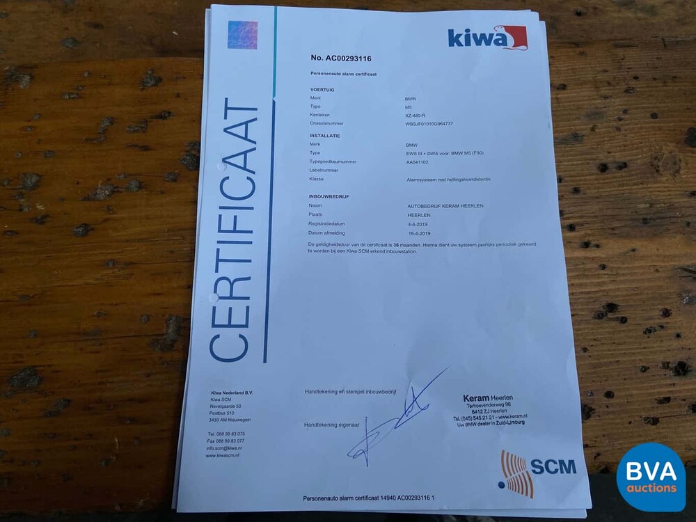 BMW M5 4.4 V8 BiTurbo F90 600hp 5-Series 2017, XZ-480-R.