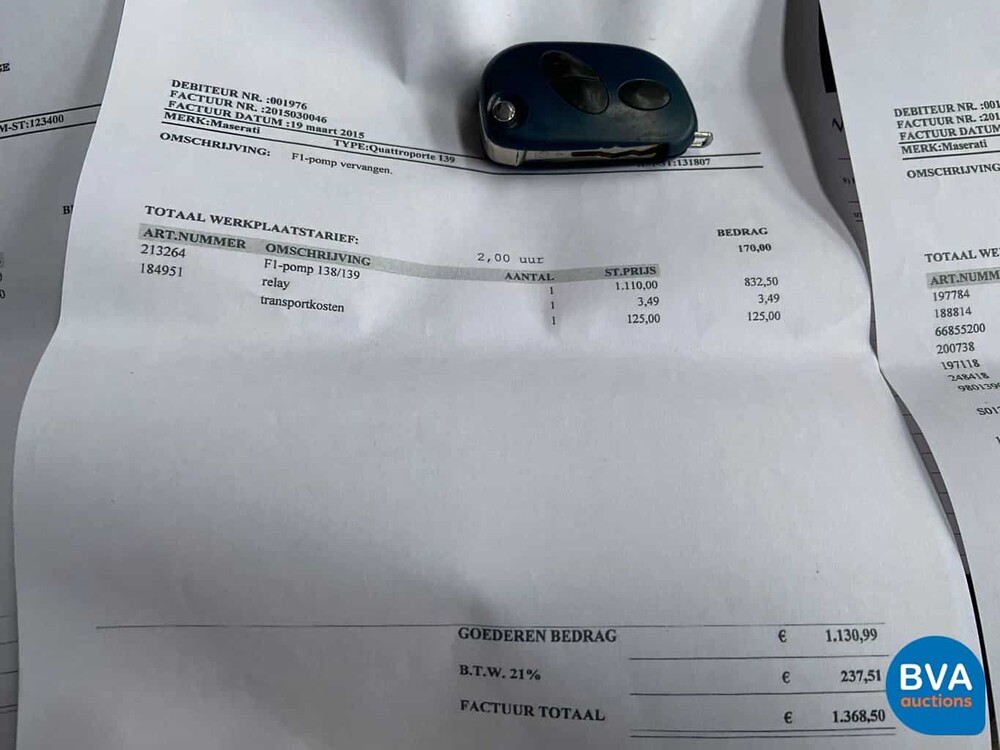 Maserati Quattroporte 4.2 V8 DuoSelect 401hp 2004, 88-TK-SR.