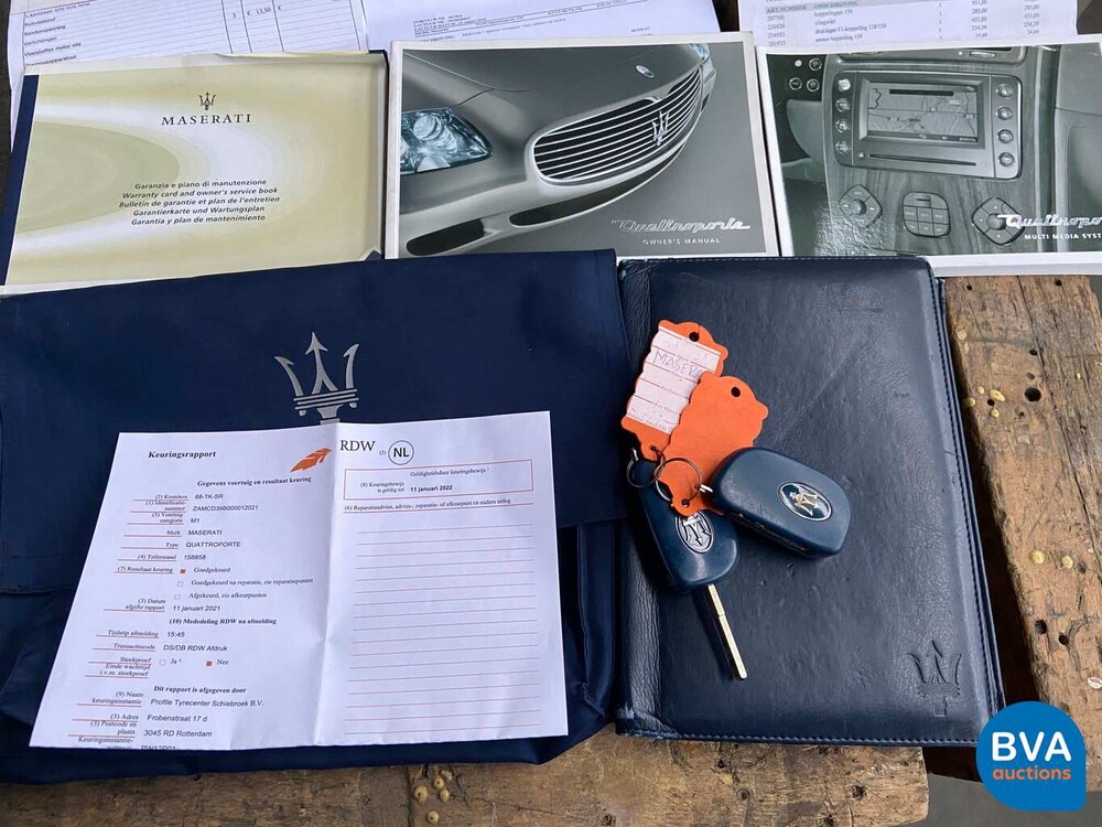 Maserati Quattroporte 4.2 V8 DuoSelect 401hp 2004, 88-TK-SR.