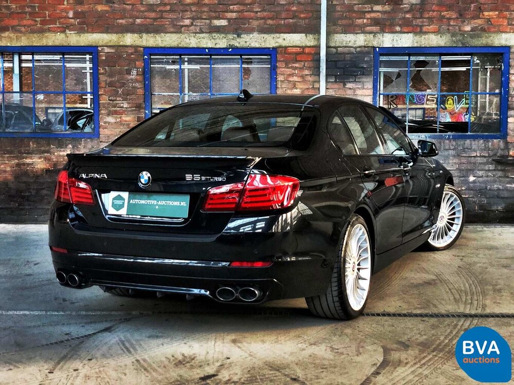 Alpina B5 BiTurbo 507PK / 700Nm BMW 5-Series F10 2011 Dutch registration.