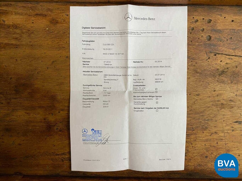 Mercedes-Benz CLS350 CDI AMG 265hp 2011, 8-KZL-73.