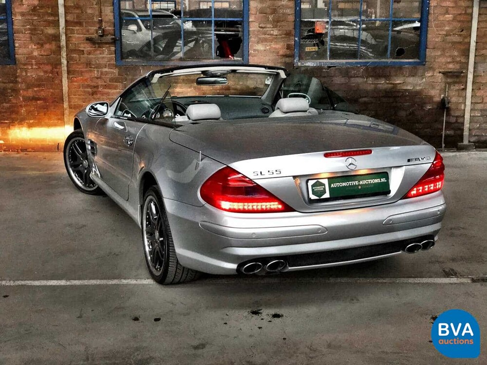 Mercedes-Benz SL55 AMG Kompressor 507hp SL-Class 2003.