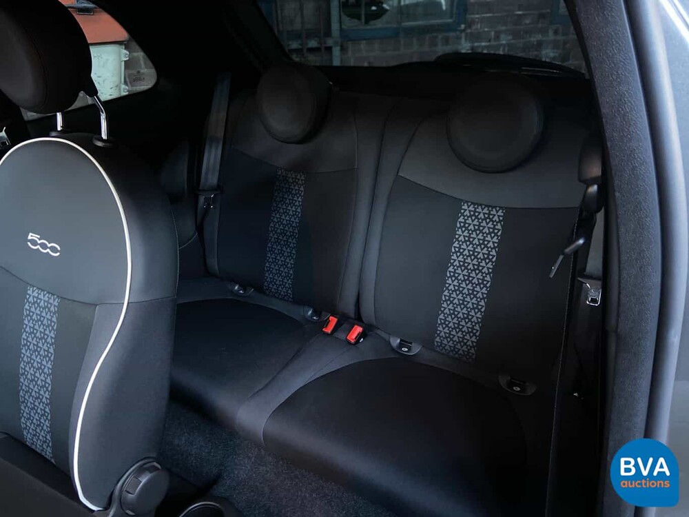 Fiat 500 1.2 69 PS Garantie -7960 km! - 2019, J-535-PJ.