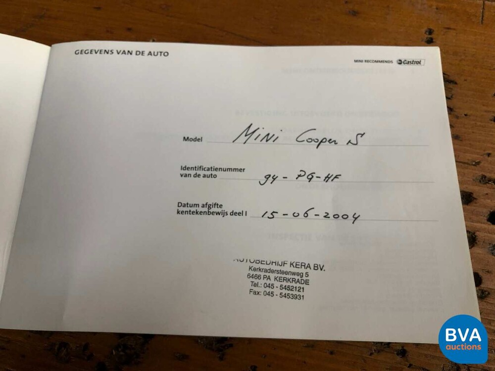 Mini Cooper S Chili 1.6 163hp 2004 -Original NL-, 94-PG-HF.