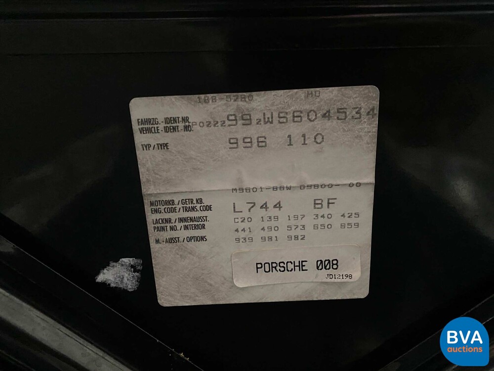 Porsche 911 3.4 Carrera Coupé 300pk 1998 -Origineel NL-, TD-JZ-51