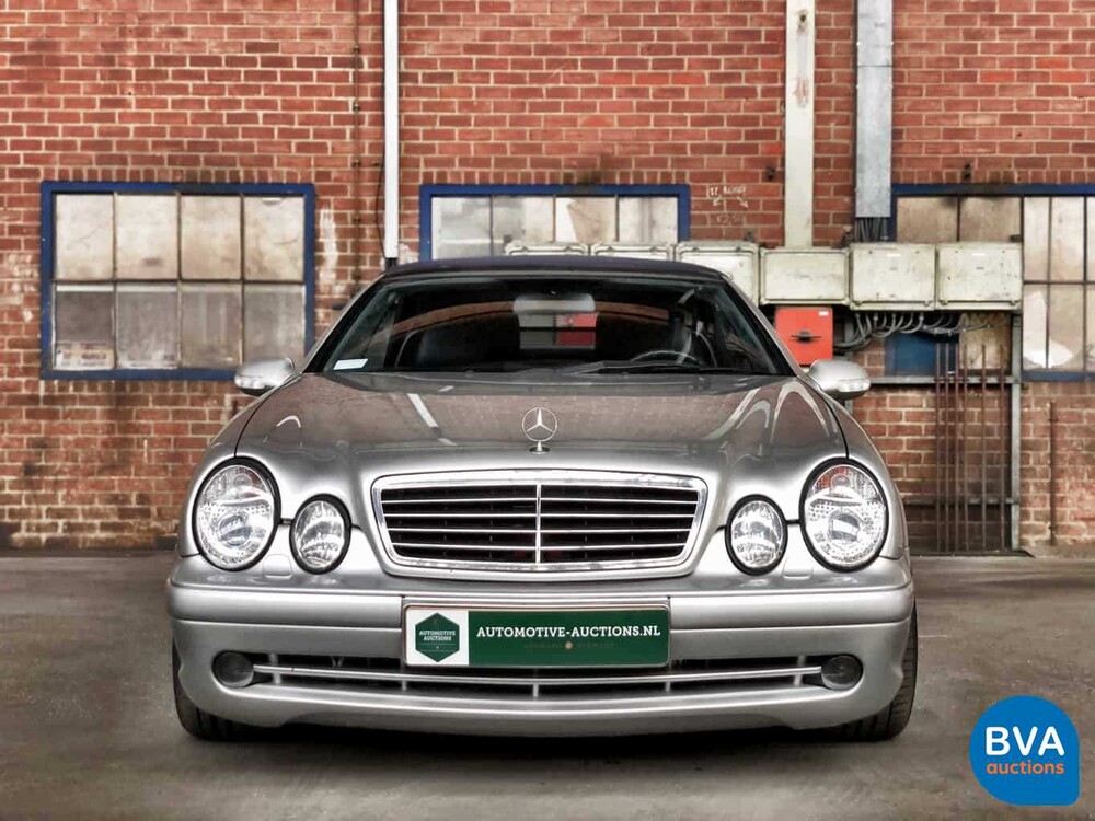 Mercedes-Benz CLK55 Cabriolet AMG 347pk CLK-Klasse 2002, 11-HJX-6