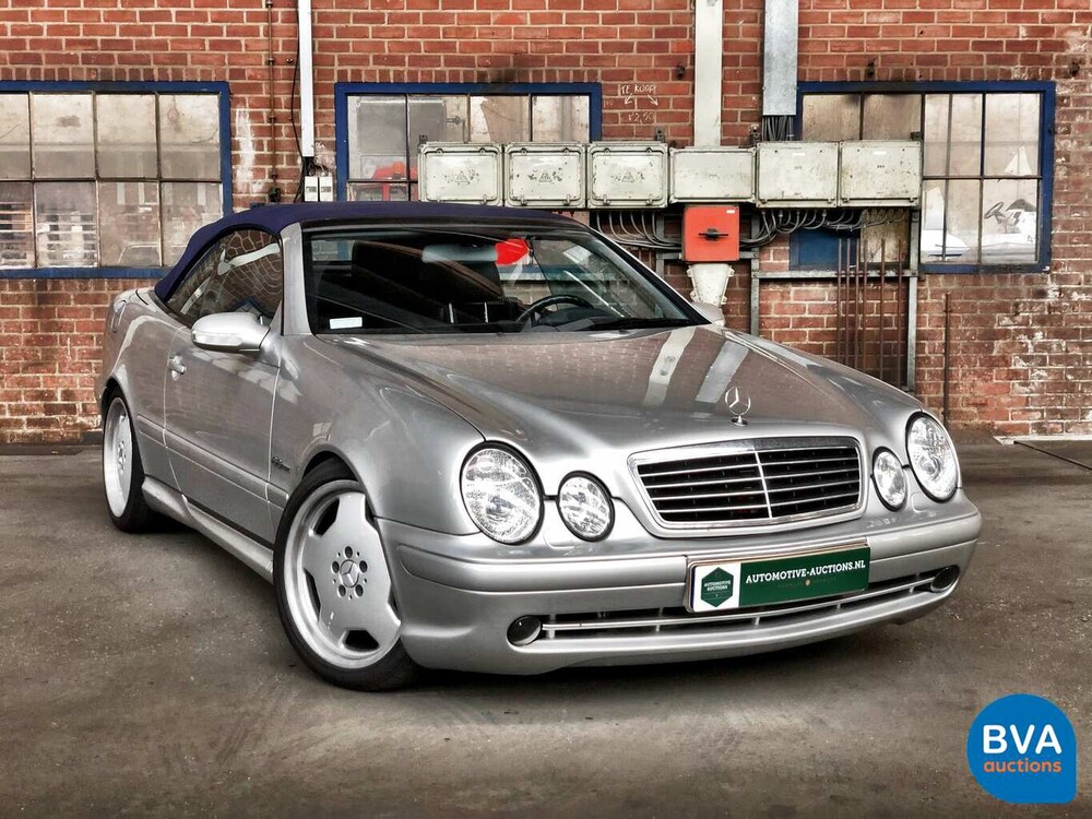 Mercedes-Benz CLK55 Cabriolet AMG 347pk CLK-Klasse 2002, 11-HJX-6