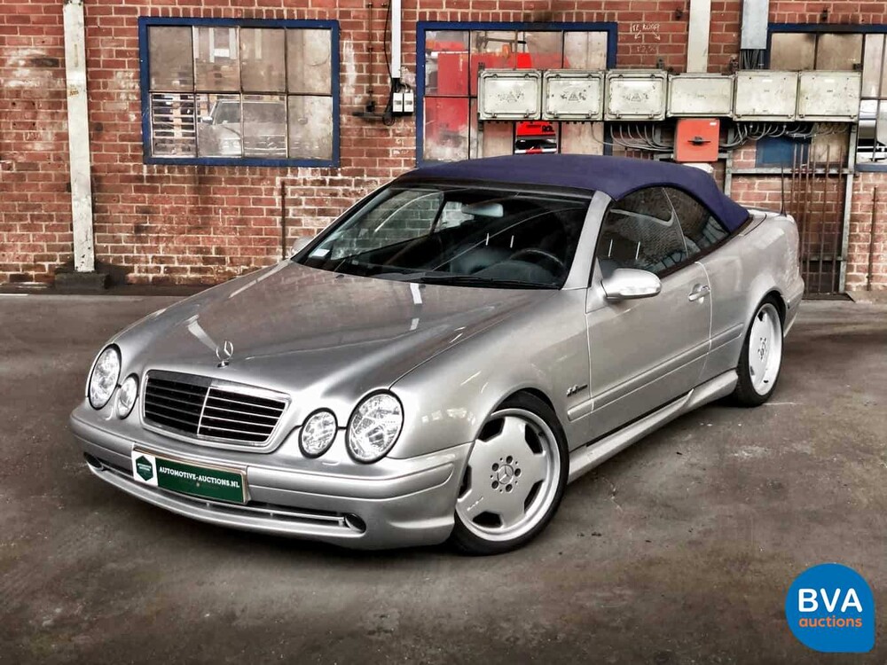Mercedes-Benz CLK55 Cabriolet AMG 347pk CLK-Klasse 2002, 11-HJX-6