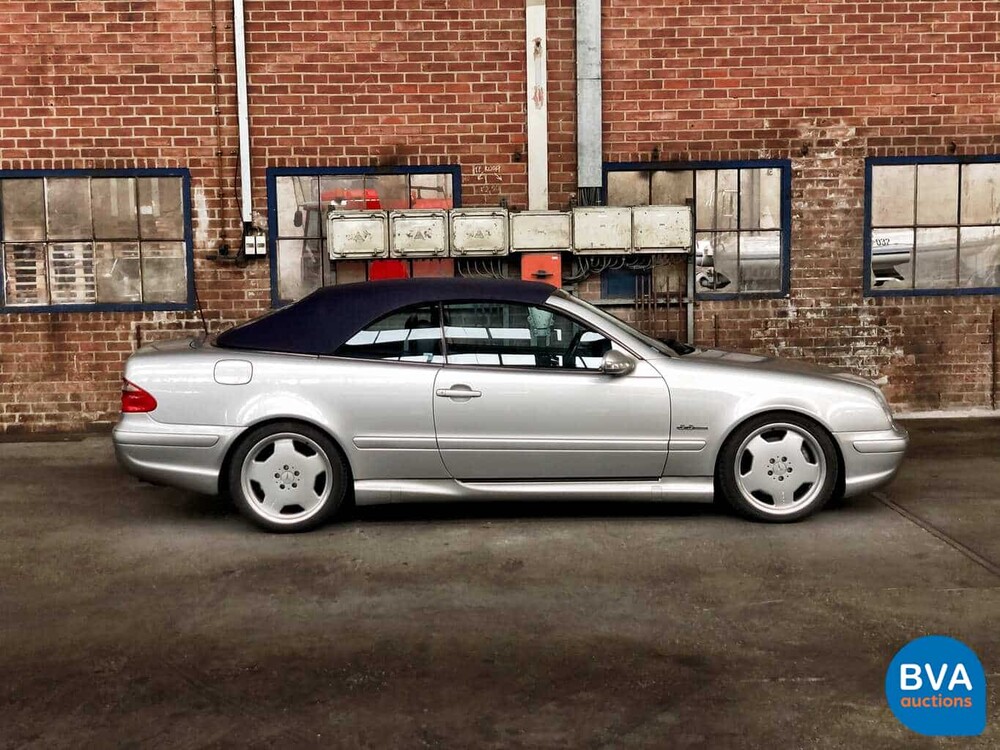 Mercedes-Benz CLK55 Cabriolet AMG 347pk CLK-Klasse 2002, 11-HJX-6