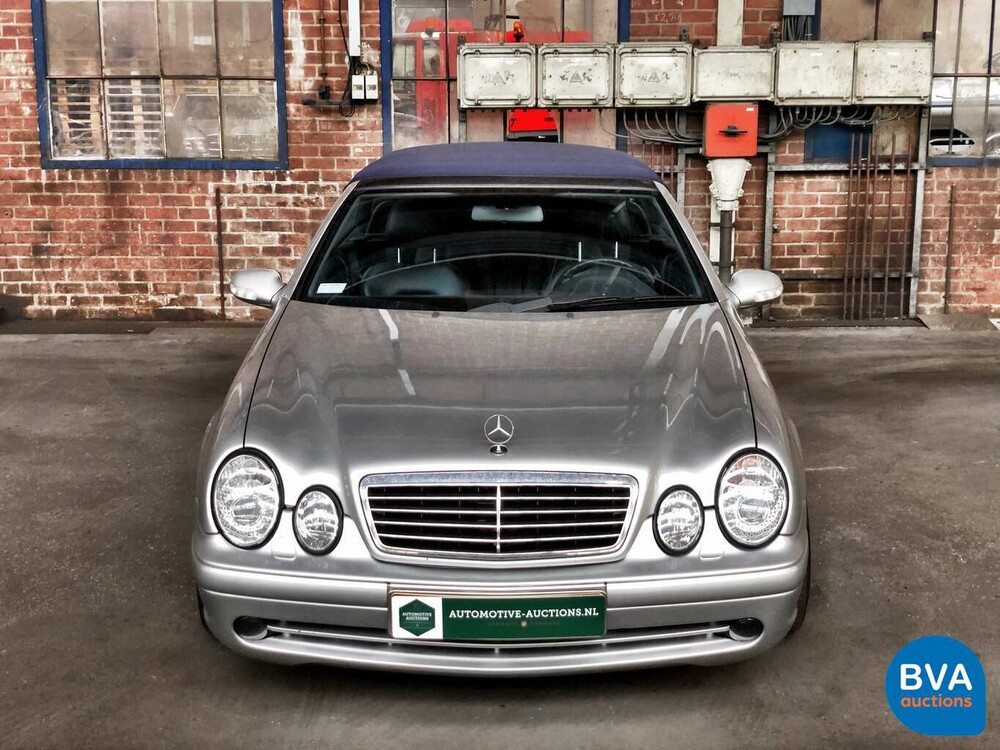 Mercedes-Benz CLK55 Cabriolet AMG 347pk CLK-Klasse 2002, 11-HJX-6