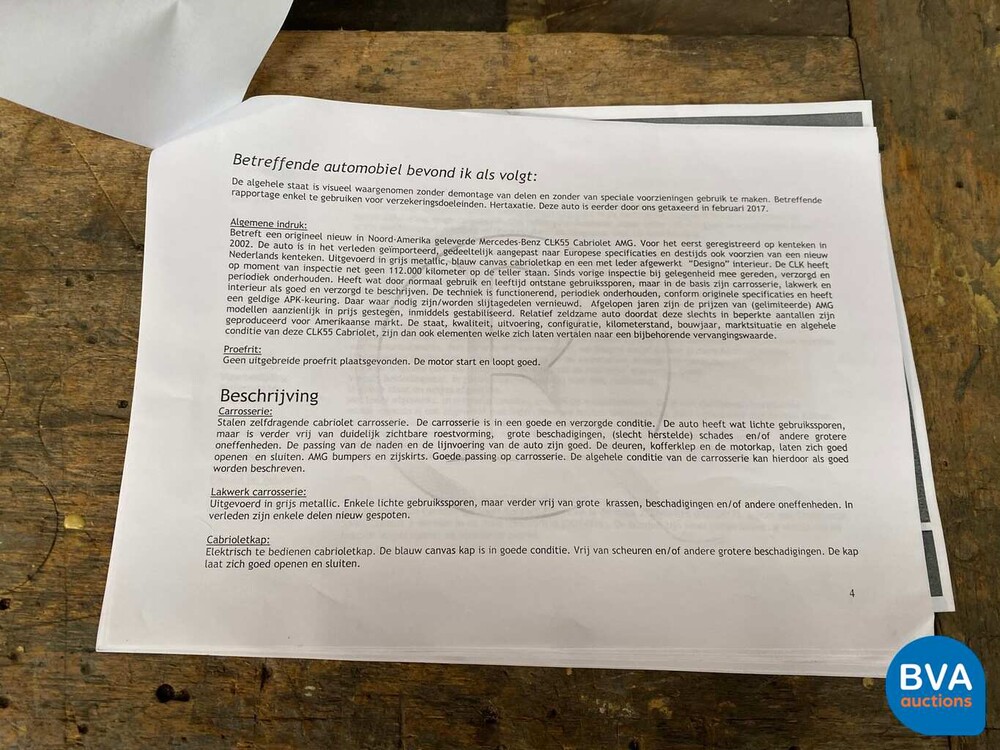 Mercedes-Benz CLK55 Cabriolet AMG 347pk CLK-Klasse 2002, 11-HJX-6