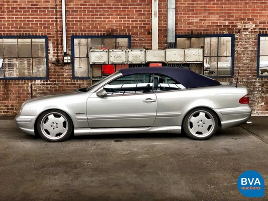 Mercedes-Benz CLK55 Cabriolet AMG 347pk CLK-Klasse 2002, 11-HJX-6