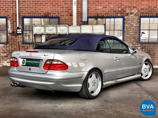 Mercedes-Benz CLK55 Cabriolet AMG 347pk CLK-Klasse 2002, 11-HJX-6