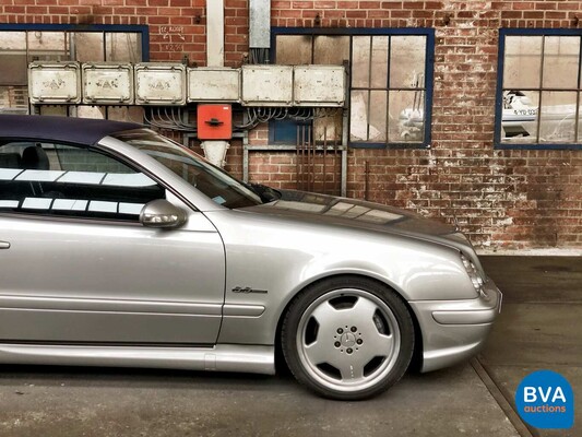 Mercedes-Benz CLK55 Cabriolet AMG 347pk CLK-Klasse 2002, 11-HJX-6