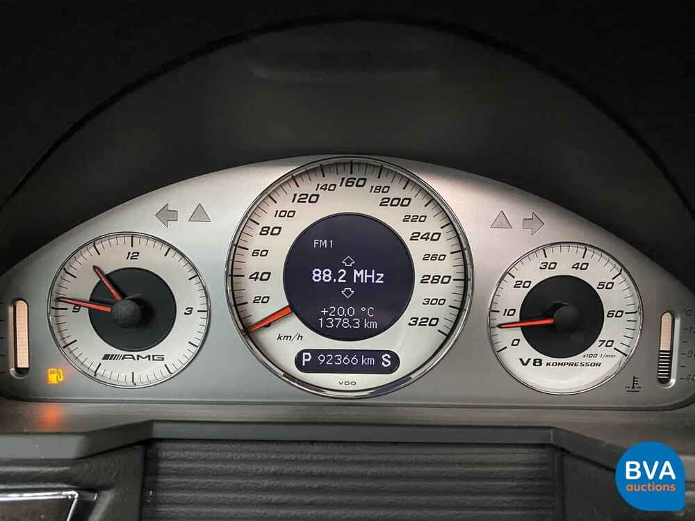 Mercedes-Benz E55 AMG 5.4 V8 476pk E-Klasse 2003 -YOUNGTIMER-