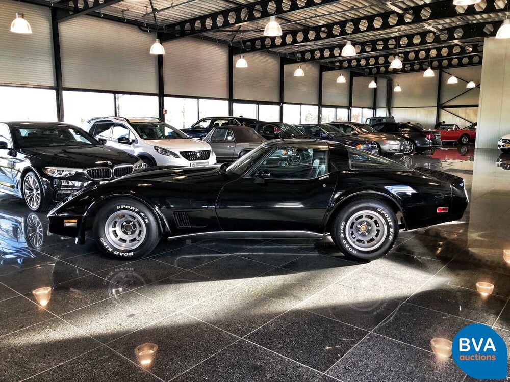 Chevrolet Corvette C3 Targa Stingray 230pk -Sportonderstel- 1980, J-800-RH
