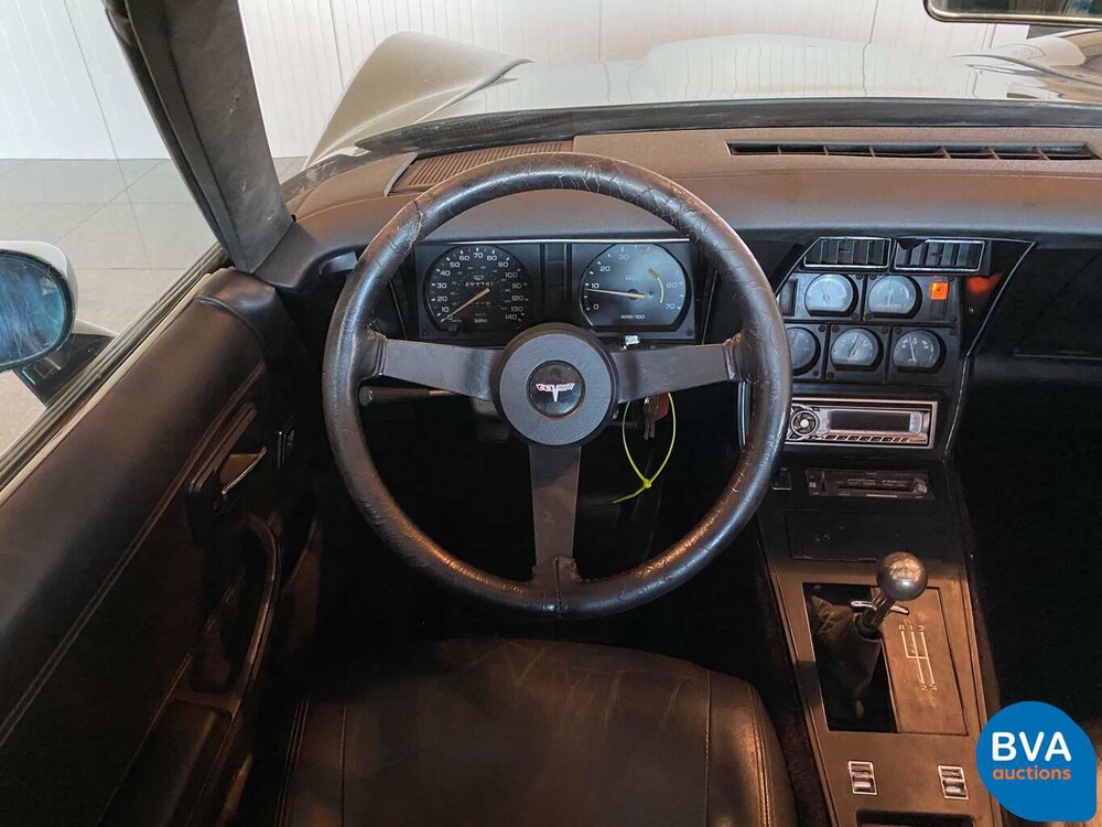 Chevrolet Corvette C3 Targa Stingray 230pk -Sportonderstel- 1980, J-800-RH