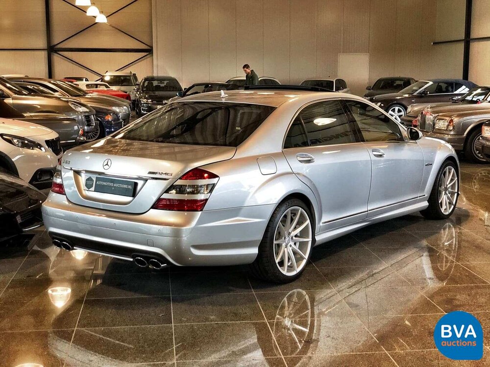 Mercedes-Benz S63 AMG Lang 525pk S-klasse 2009, J-410-JK