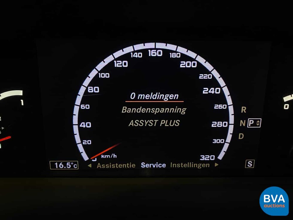 Mercedes-Benz S63 AMG Lang 525pk S-klasse 2009, J-410-JK