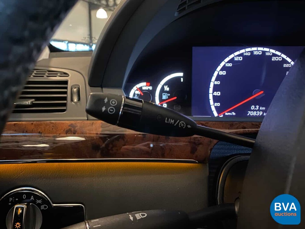 Mercedes-Benz S63 AMG Lang 525pk S-klasse 2009, J-410-JK