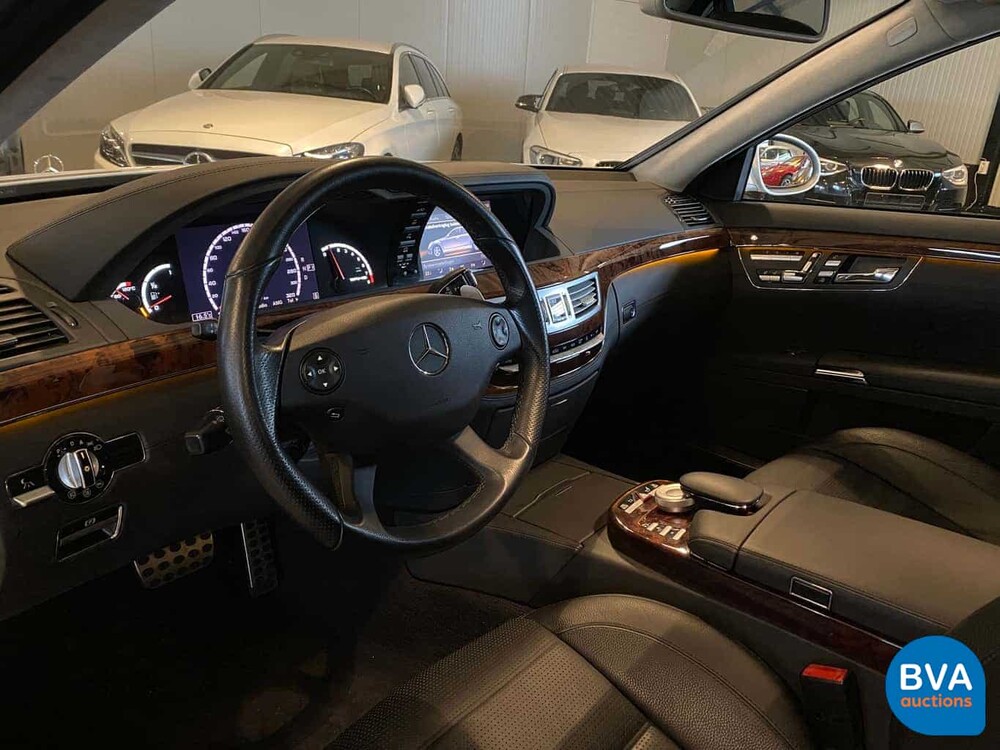 Mercedes-Benz S63 AMG Lang 525pk S-klasse 2009, J-410-JK