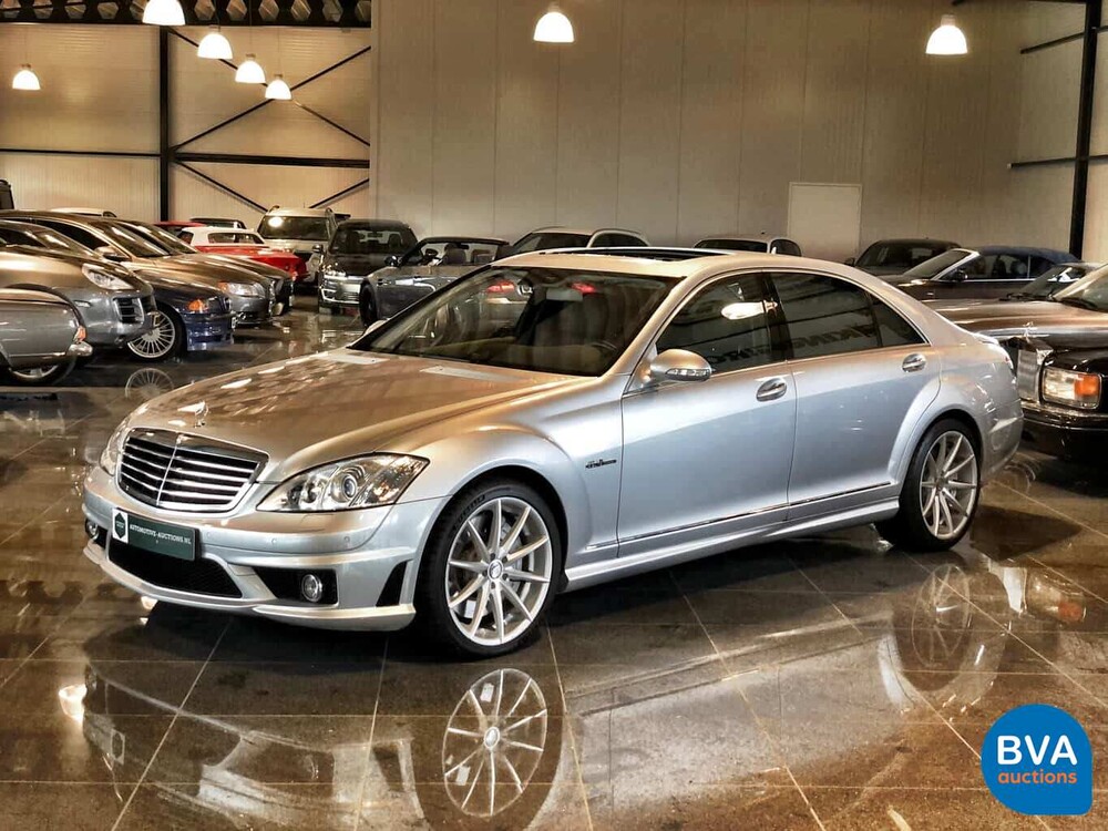 Mercedes-Benz S63 AMG Lang 525pk S-klasse 2009, J-410-JK