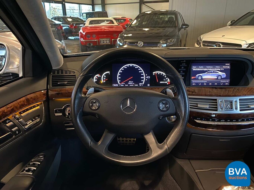 Mercedes-Benz S63 AMG Lang 525pk S-klasse 2009, J-410-JK