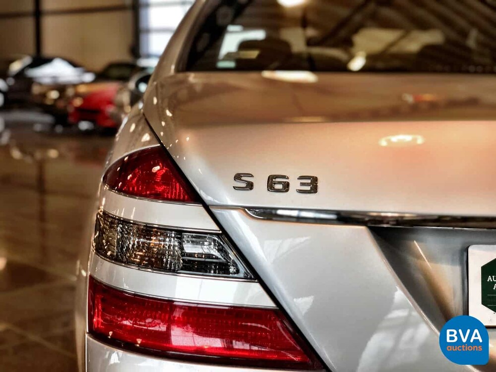 Mercedes-Benz S63 AMG Lang 525pk S-klasse 2009, J-410-JK