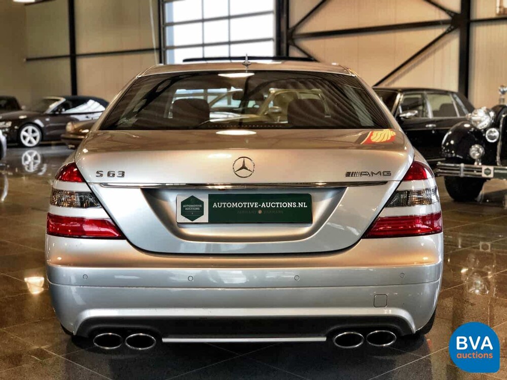 Mercedes-Benz S63 AMG Lang 525pk S-klasse 2009, J-410-JK