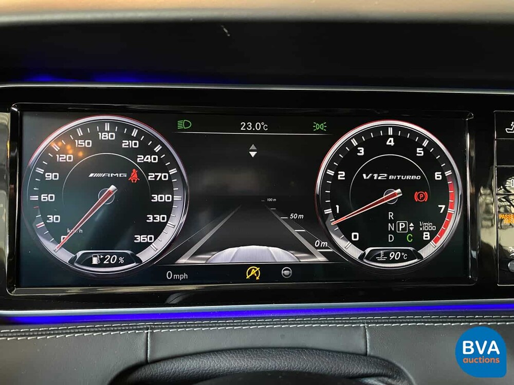 Mercedes-Benz S65 AMG V12 Cabriolet Carbonpakket 630pk S-Klasse 2016 (MY-2017)