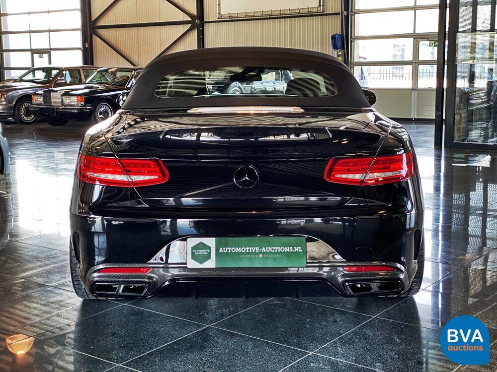 Mercedes-Benz S65 AMG V12 Cabriolet Carbonpakket 630pk S-Klasse 2016 (MY-2017)