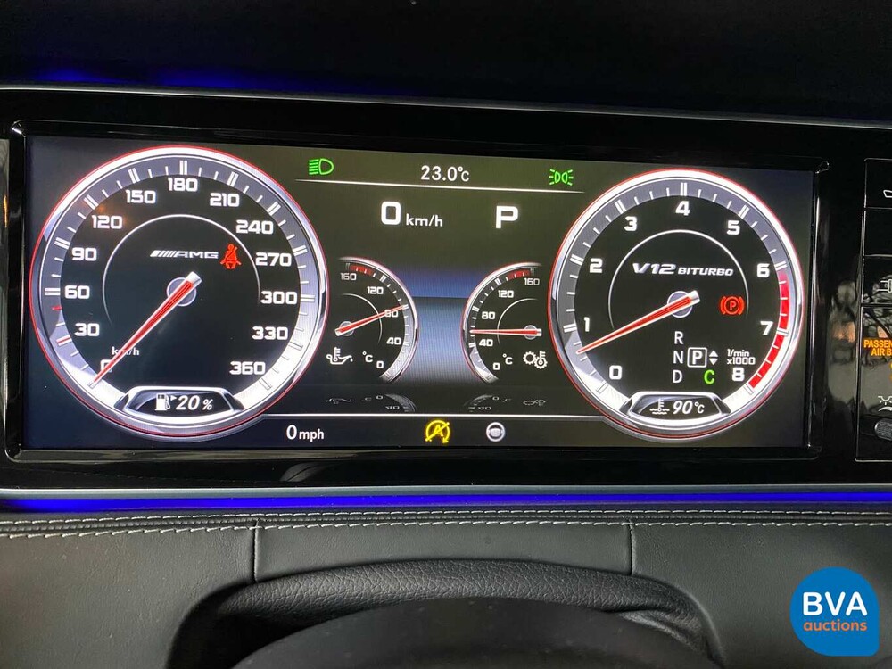 Mercedes-Benz S65 AMG V12 Cabriolet Carbonpakket 630pk S-Klasse 2016 (MY-2017)