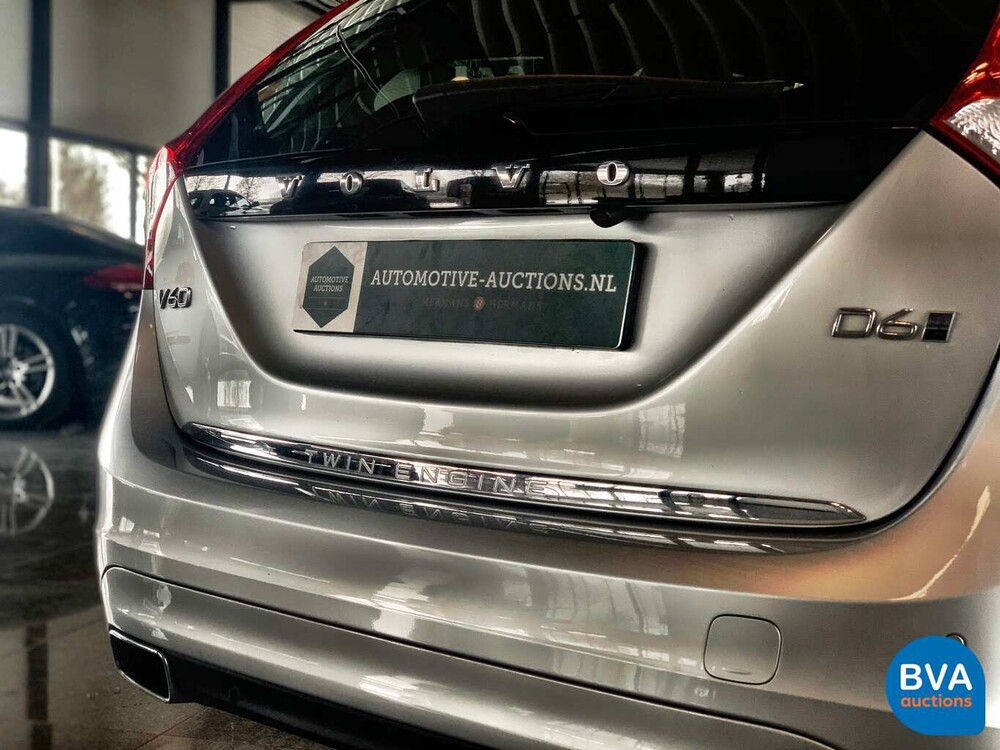 Volvo V60 2.4 D6 Twin Engine 285pk Origineel NL 2015, HP-287-L