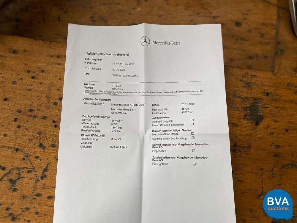 Mercedes-Benz GLE350d Coupé V6 4Matic AMG GLE-Klasse 2020 -GARANTIE-.