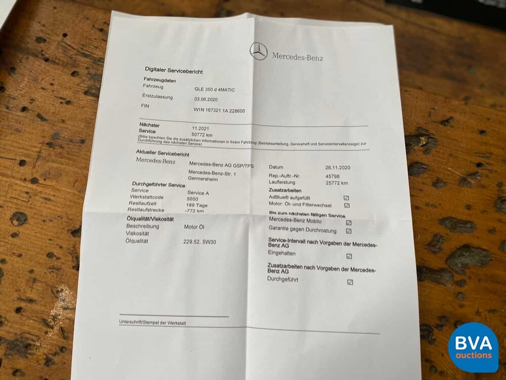 Mercedes-Benz GLE350d Coupé V6 4Matic AMG GLE-Klasse 2020 -GARANTIE-.