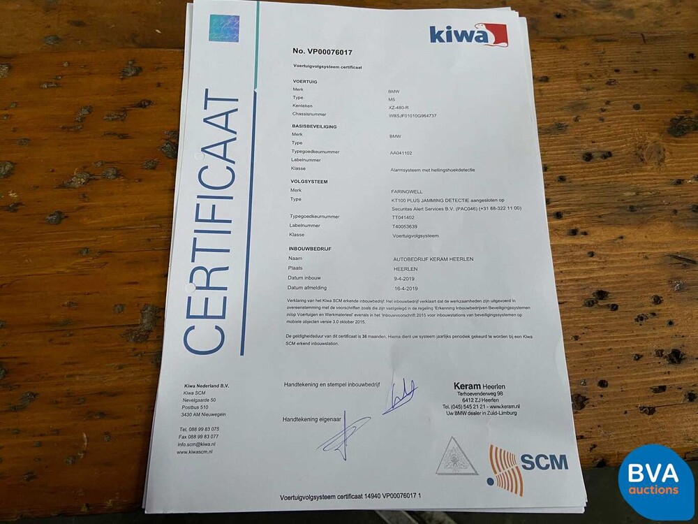 BMW M5 4.4 V8 BiTurbo F90 600hp 5-Series 2017, XZ-480-R.