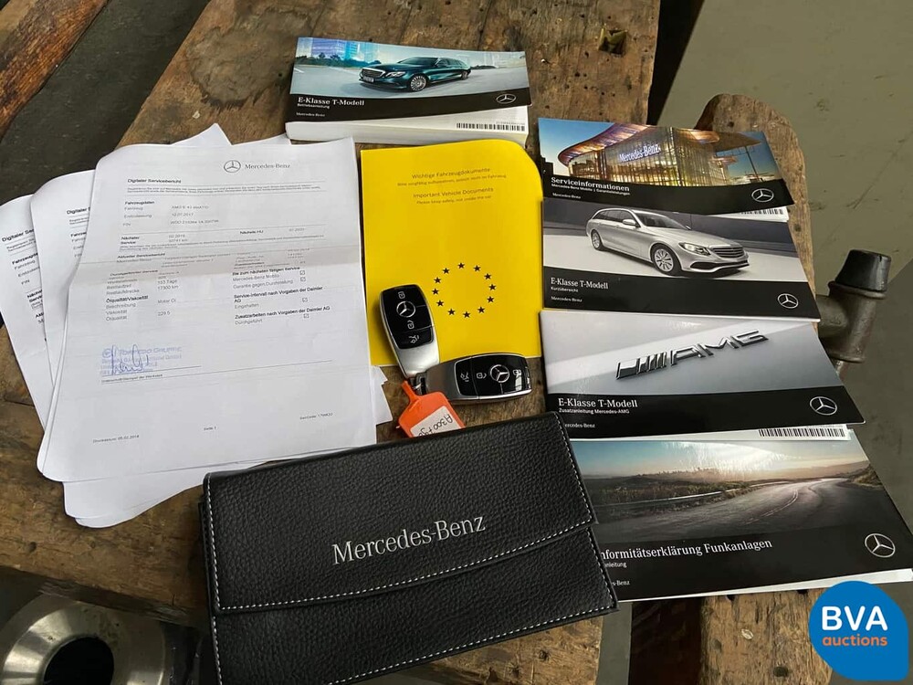 Mercedes-Benz E43 AMG Estate 4Matic E-Klasse 401pk 2017, J-108-RL