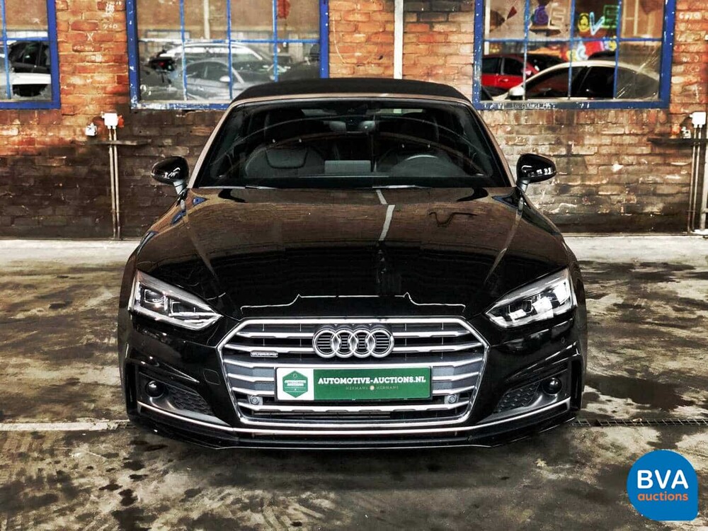 Audi A5 Cabriolet 2.0 TFSI Quattro S-Linie 252 PS 2018, K-568-HJ.