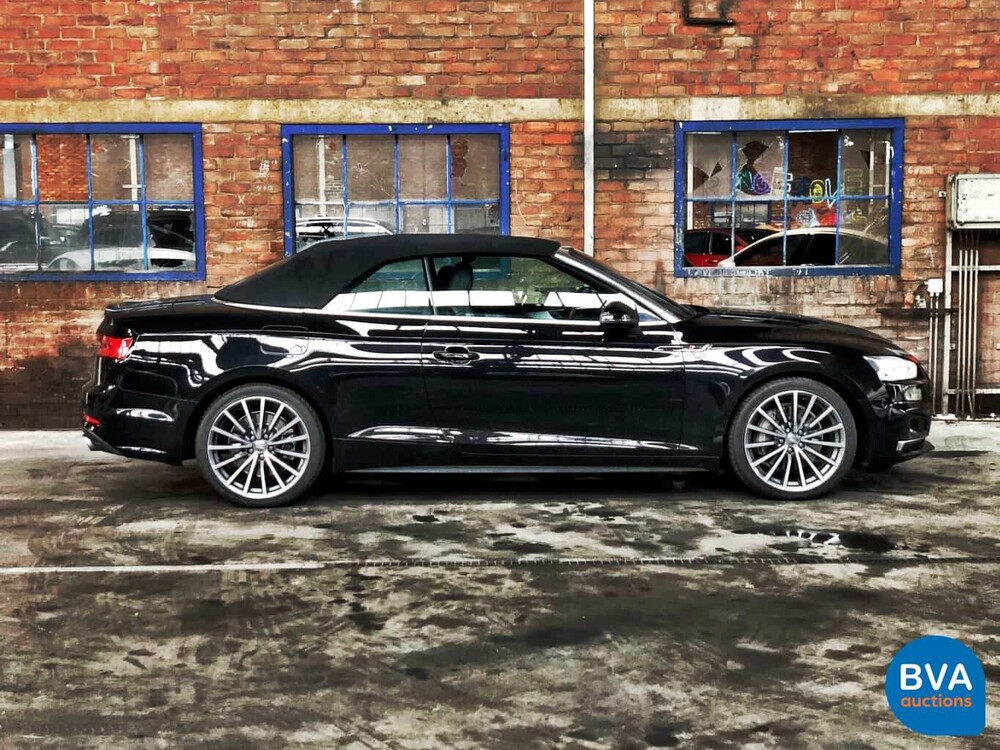Audi A5 Cabriolet 2.0 TFSI Quattro S-Linie 252 PS 2018, K-568-HJ.