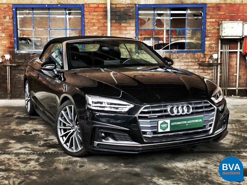 Audi A5 Cabriolet 2.0 TFSI Quattro S-Linie 252 PS 2018, K-568-HJ.