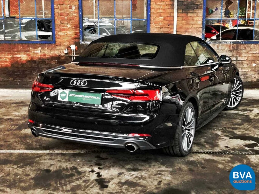 Audi A5 Cabriolet 2.0 TFSI Quattro S-Linie 252 PS 2018, K-568-HJ.