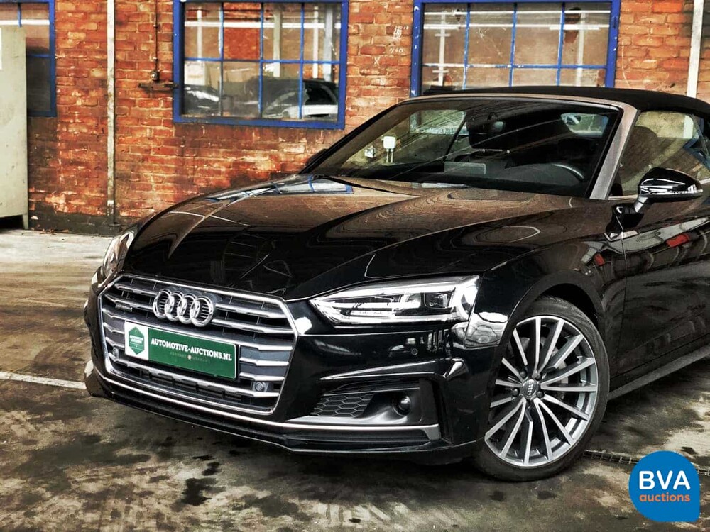 Audi A5 Cabriolet 2.0 TFSI Quattro S-Linie 252 PS 2018, K-568-HJ.