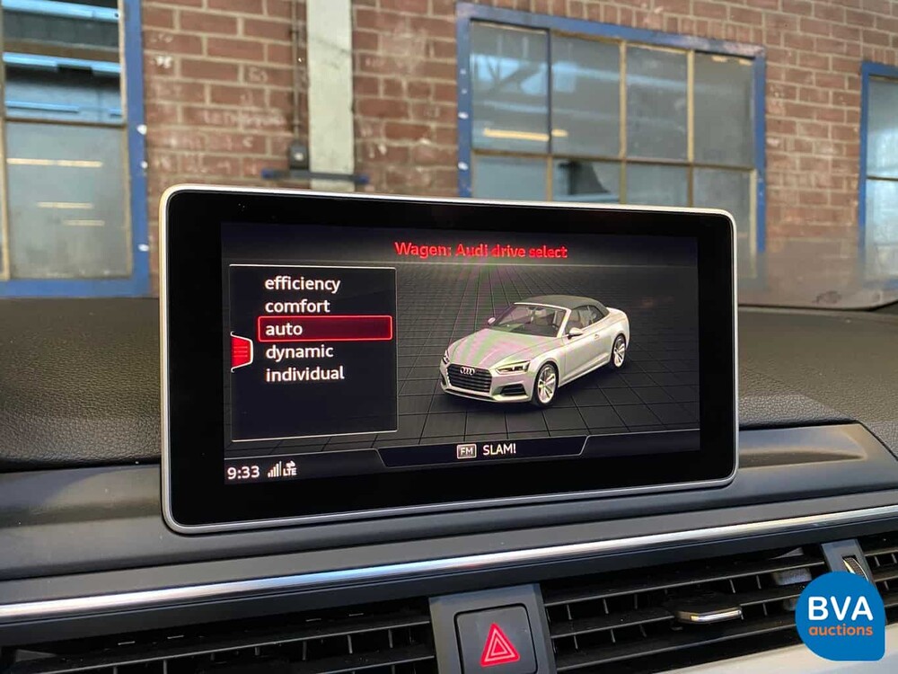 Audi A5 Cabriolet 2.0 TFSI Quattro S-Linie 252 PS 2018, K-568-HJ.