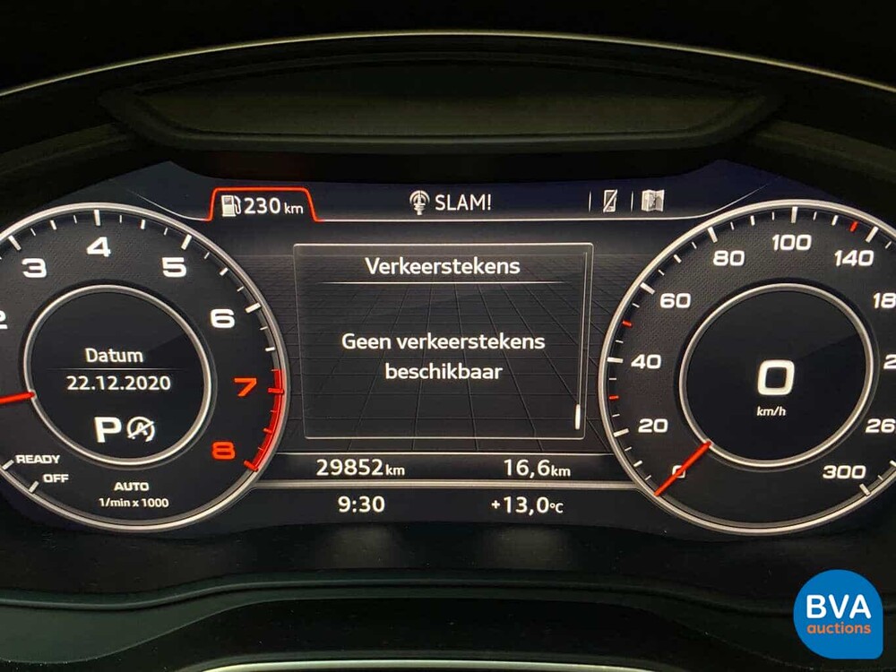 Audi A5 Cabriolet 2.0 TFSI Quattro S-Linie 252 PS 2018, K-568-HJ.