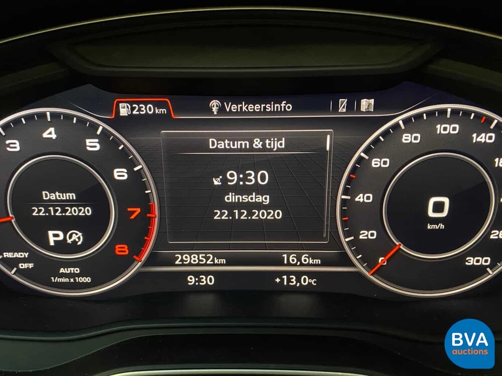 Audi A5 Cabriolet 2.0 TFSI Quattro S-Linie 252 PS 2018, K-568-HJ.