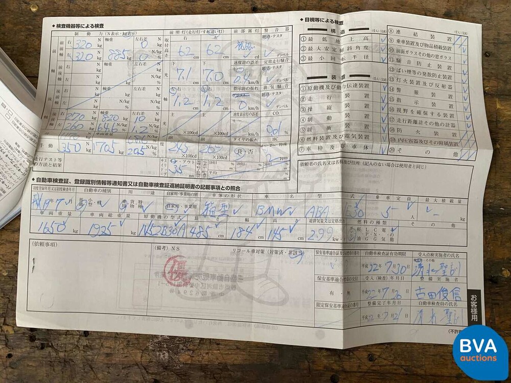 BMW 530i M-Sport Limousine 5er 258 PS 2007.